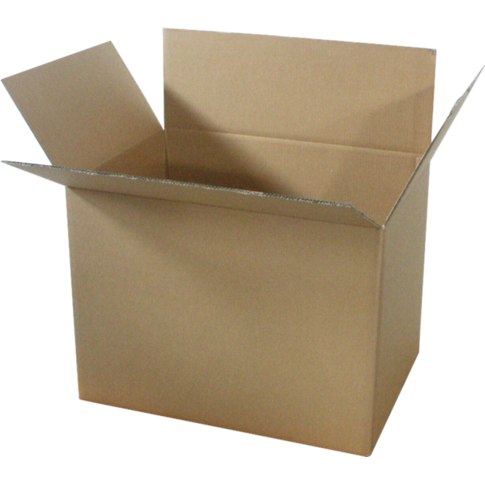  Palletdoos, golfkarton, 1180x780x780mm, dubbele golf, bruin