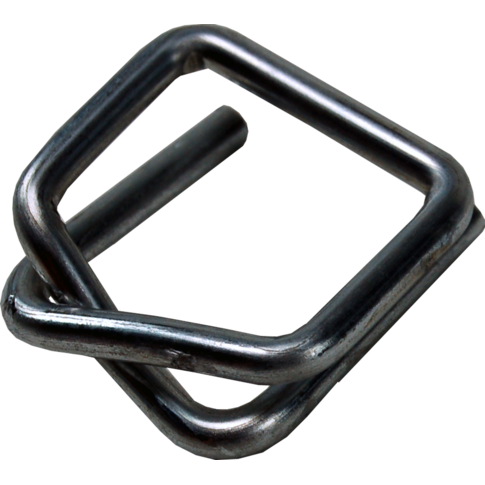 Gesp, 13mm, staal, zilver