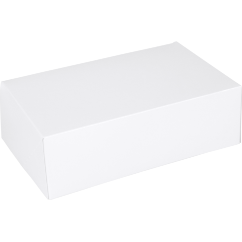  Gebaksdoos, karton, 24x16x8cm, wit