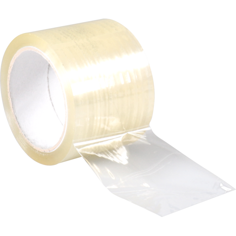  Dozensluittape, PP, 75mm, 66m, transparant