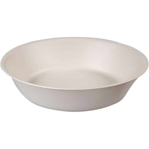 Goldplast Bord, diep bord, Mineral, reusable, onbreekbaar, rond, 1-vaks, pP, Ø17.5cm, taupe