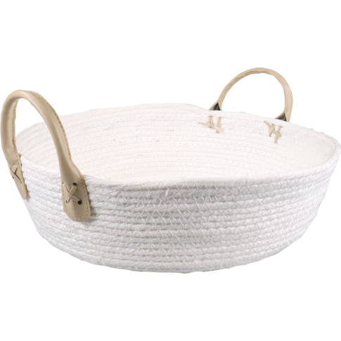 Mand, papier, 10cm, rond, naturel