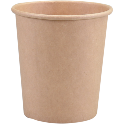 Cup, sauscup, 120ml, 4oz, papier + PE, bruin