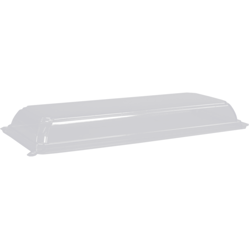 Deksel, sushitray, Gerecycled PET, 207x86x23mm, transparant