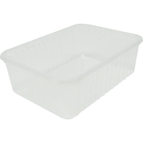Bak, PS, 1000ml, kilobak, 180x135x60mm, transparant