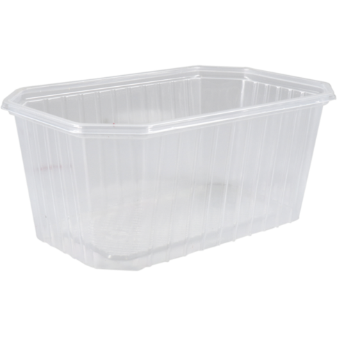 Bak, PP, 1000ml, kilobak, 187x80mm, transparant