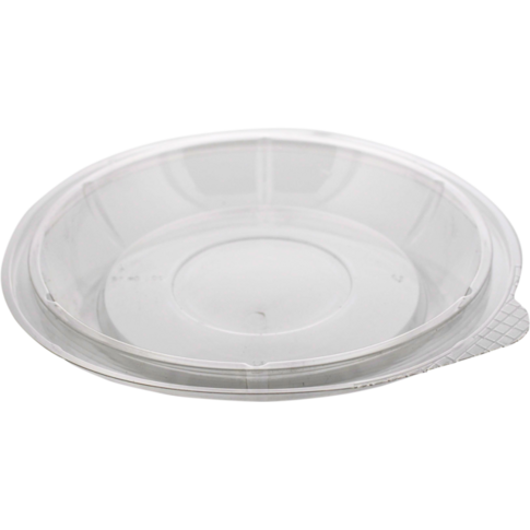 Deksel, Gerecycled PET, transparant