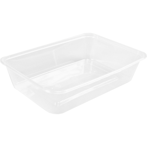 Bak, PP, 500ml, 172x120x35mm, transparant