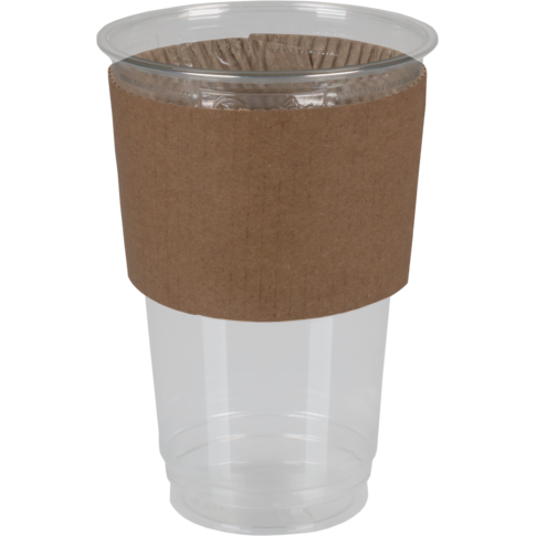 Sleeve, 8oz, karton, bruin, foto 2 van 3