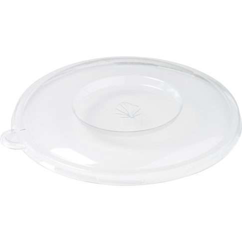 Deksel, Gerecycled PET, transparant