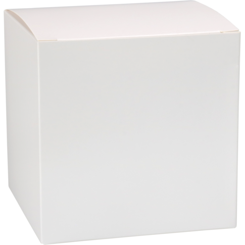  Geschenkdoos, karton, 12x12x12cm, wit