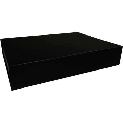  Geschenkdoos, karton, 39x29x7cm, zwart