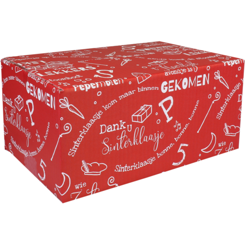  Geschenkdoos, Sinterklaas, golfkarton, 310x200x140mm, Sinterklaas, 
