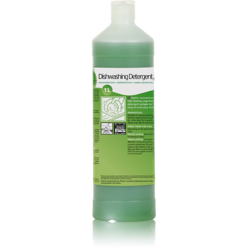 Afwasmiddel, 1l, pH 7, groen