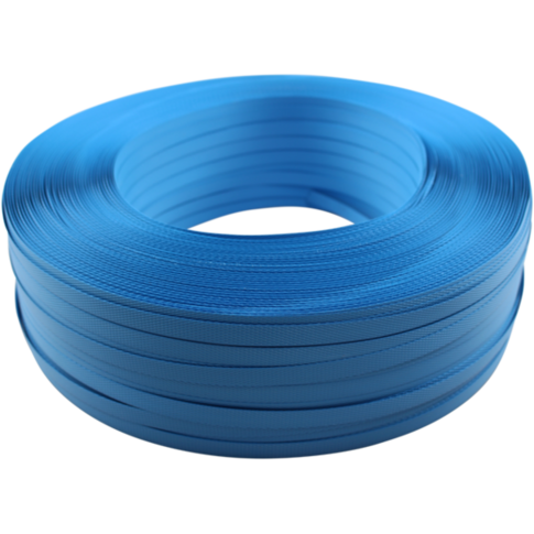 Omsnoeringsband, PP, 12mm, 1000m, blauw