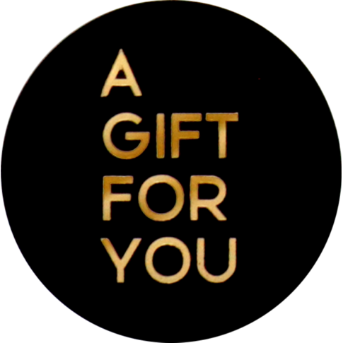 Etiket, A gift for you, 40mm