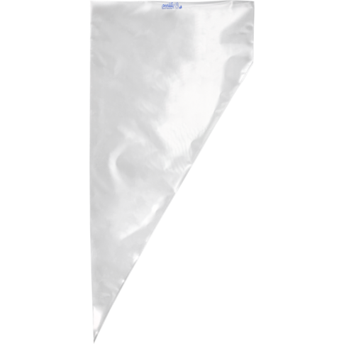 Piping bag, comfort clear, 59x28cm, 75my, LDPE, transparent