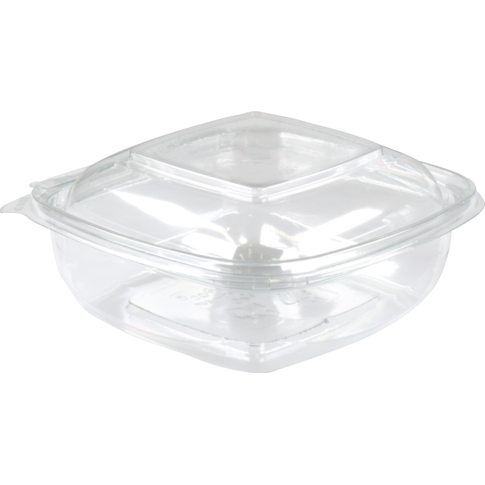 Depa Squarepac, 250ml, recyceltes PET, transparent