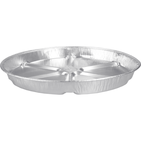 Snackpan, Ø375x38mm, aluminium, zilver