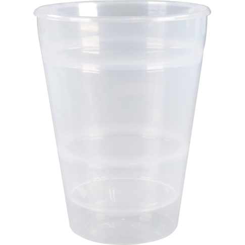 Depa, Drinkbeker, PP, schapdoos, dubbelwandig, 350ml, 12oz, Ø90mm, transparant
