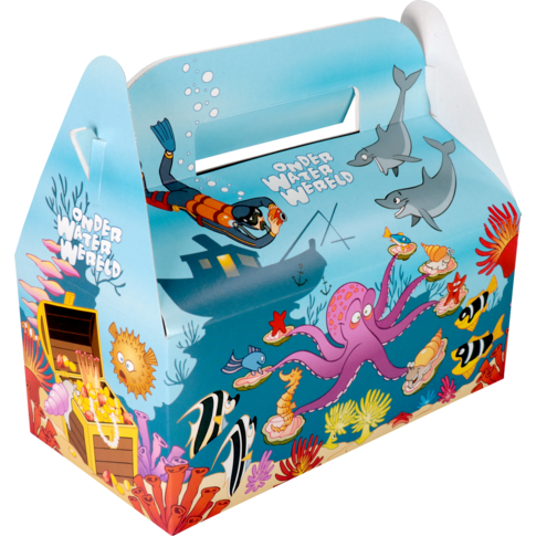 Kidsbox, Onderwaterwereld, 225x120x95mm, karton