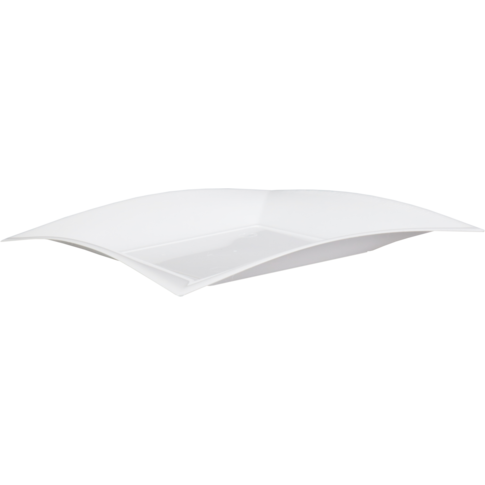Goldplast Bord, reusable, vierkant, 1-vaks, pP, 18x18cm, wit