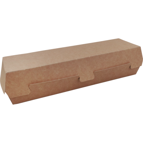 Bak, Karton, paninibox, 255x60x70mm, bruin