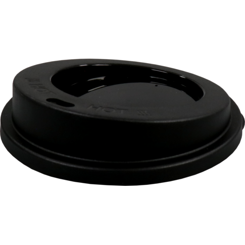 DishCircle Deksel, PP, rond, reusable, Ø90mm, zwart