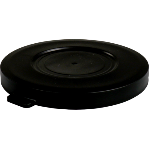 Öko Deksel, PP, rond, reusable, Ø115mm, zwart