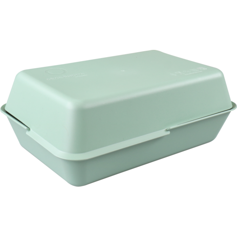 Circulware Bak, PP, reusable, maaltijdbox, 234x156x43mm, forest