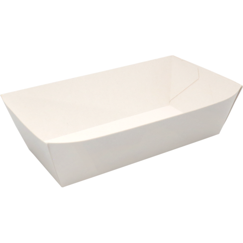 Depa Behälter, Karton + Farbbeschichtung, KA14, snackbehälter, 140x70x45mm, weiß