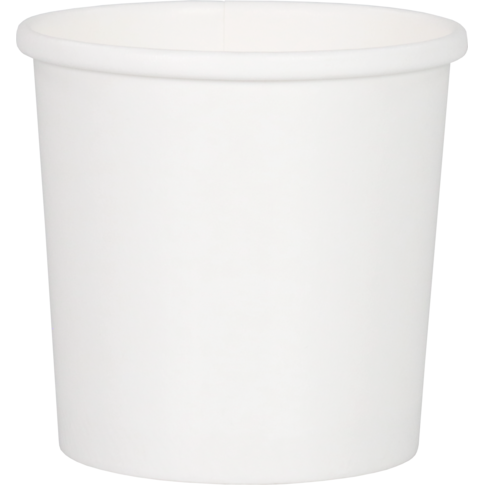 Depa, Soepbeker, Karton + PE, 300ml, 12oz, Ø90mm, wit