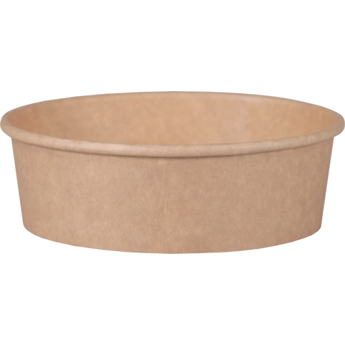 Depa Maaltijdbowl, 500ml, 150mm, 45mm, karton + PE, bruin