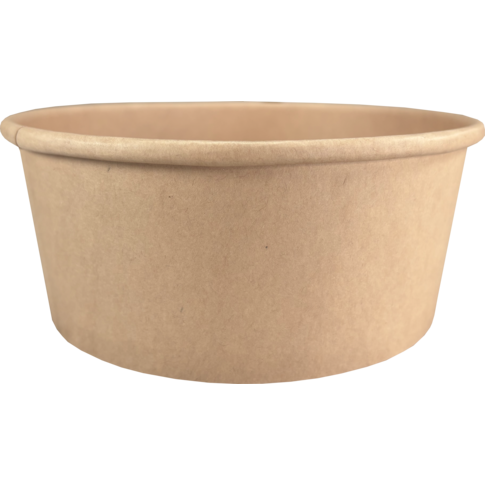 Depa Maaltijdbowl, 750ml, 150mm, 60mm, karton + PE, bruin