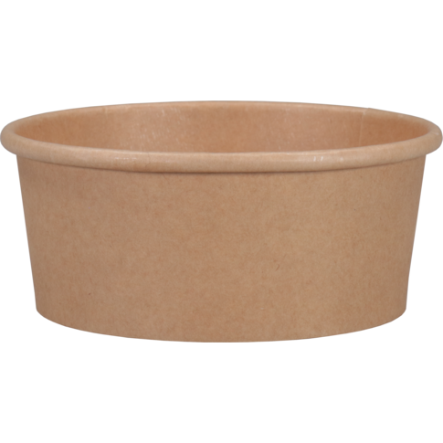 Depa Maaltijdbowl, 300ml, 119mm, 50mm, karton + PP, bruin