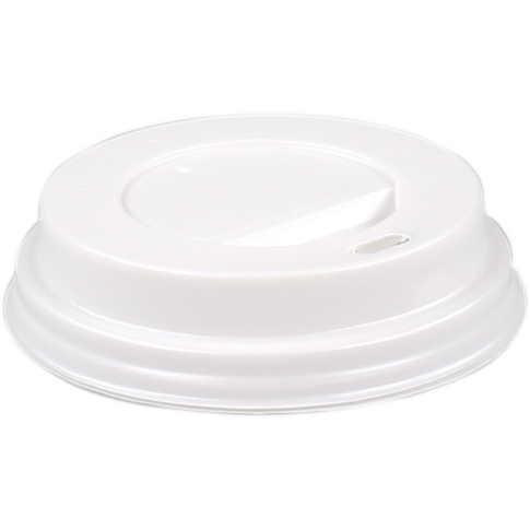 Deksel, PS, rond, Ø80mm, wit