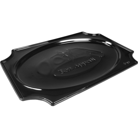 Schaal, cateringschaal, pS, 550x zwart