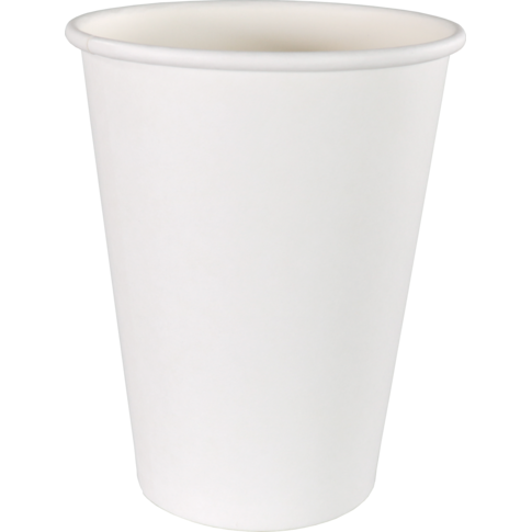  Koffiebeker, Karton + PE, 400ml, 12oz, Ø90mm, wit