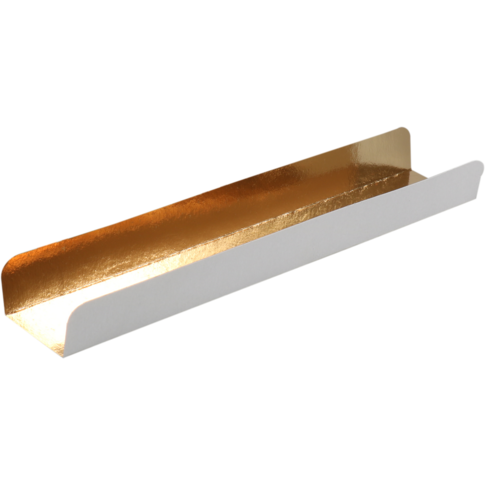 Staafinterieur, 285x50x30mm, karton + PET, goud
