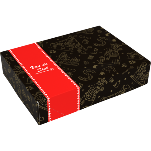  Buchstabenbox, Van de Sint, karton, 280x210x60mm, Nikolaus, 