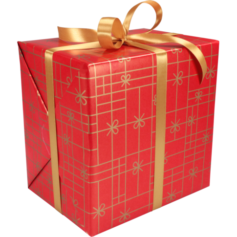 Cadeaupapier bows 50cmx200m