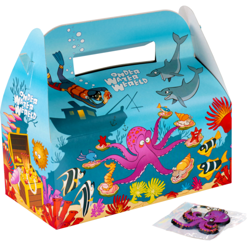 Depa Kidsbox, Onderwaterwereld, incl. speeltje, 225x120x95mm, karton
