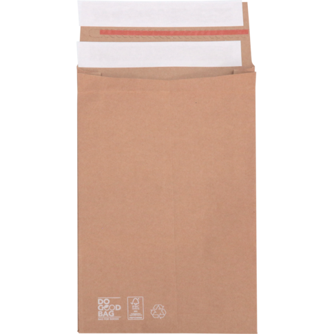 Envelope, shipping bag, 300x200mm, paper, brown 