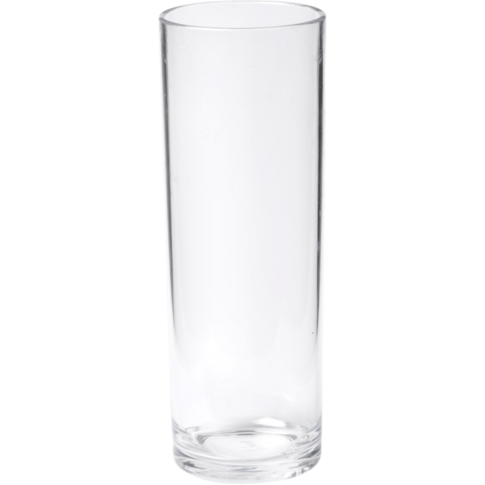 Depa Glas, longdrinkglas, reusable, onbreekbaar, pETG, 310ml, 160mm, 0.31l, transparant