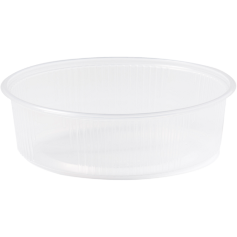 Barquette, PP, 125ml, Ø101mm, 31mm, transparent