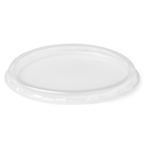 Deksel, PP, rond, Ø76mm, 7mm, transparant
