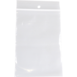 Bag, Rib-seal bag, LDPE, 8x12cm, transparent